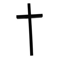 Bothyi - Iglesia Cruz Jesús Oración Capilla Colgante De Pared Crucifijo Estatua Decorativa