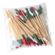 thumbnail image 2 of Palillos De Comida Navideños Palillos De Dientes De Decoración Navideña Para Frutas Pastel Postre 100 Piezas, 2 of 5