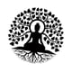 thumbnail image 3 of Buddha Tree Malet Wall Art Art Religious Relig Religious Decoración De Pared De Arte Zen Decoración De Pared De 40 Cm, 3 of 5