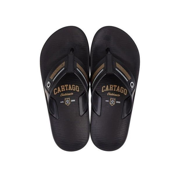 Sandalia Hombre Café/Negro Mallorca 457 Cartago