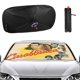 thumbnail image 1 of Casablanca Sombrilla Solar para Auto - Protector de Parabrisas Plegable | Cortina Solar Delantero | Bloqueo UV y Aislamiento de Calor 133x73cm, 1 of 6