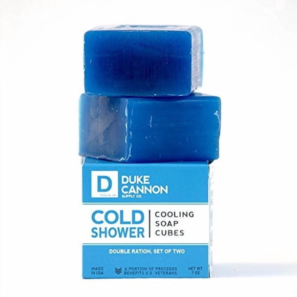Duke Cannon Cubos de Jabón Refrescante para Ducha Fría, 7 onzas