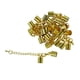 thumbnail image 3 of 12 sets collar extensor de cadena con conector de tapa de extremo de oro, 3 of 5