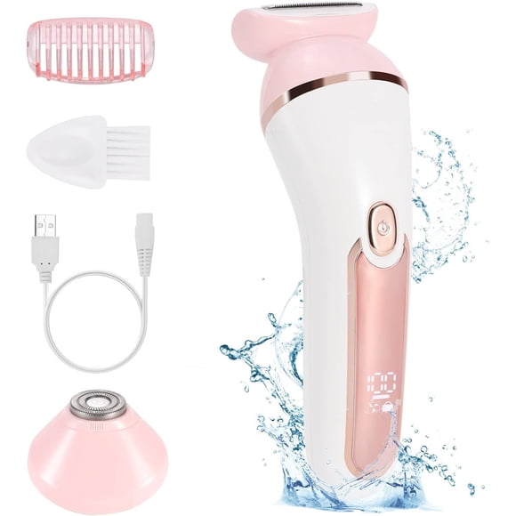 Afeitadora Eléctrica YHC Mujer 2 en 1 Inalámbrica Impermeable