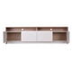 thumbnail image 2 of Rack Bajo Colbun 2 Puertas 2 Cajones Olmo - Blanco, 2 of 9
