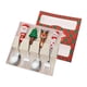 thumbnail image 1 of Juego De Cucharas Y Tenedores Navideños, Cubiertos Navideños Para Uso Diario, Postre Navideño, Caja Roja, 1 of 5