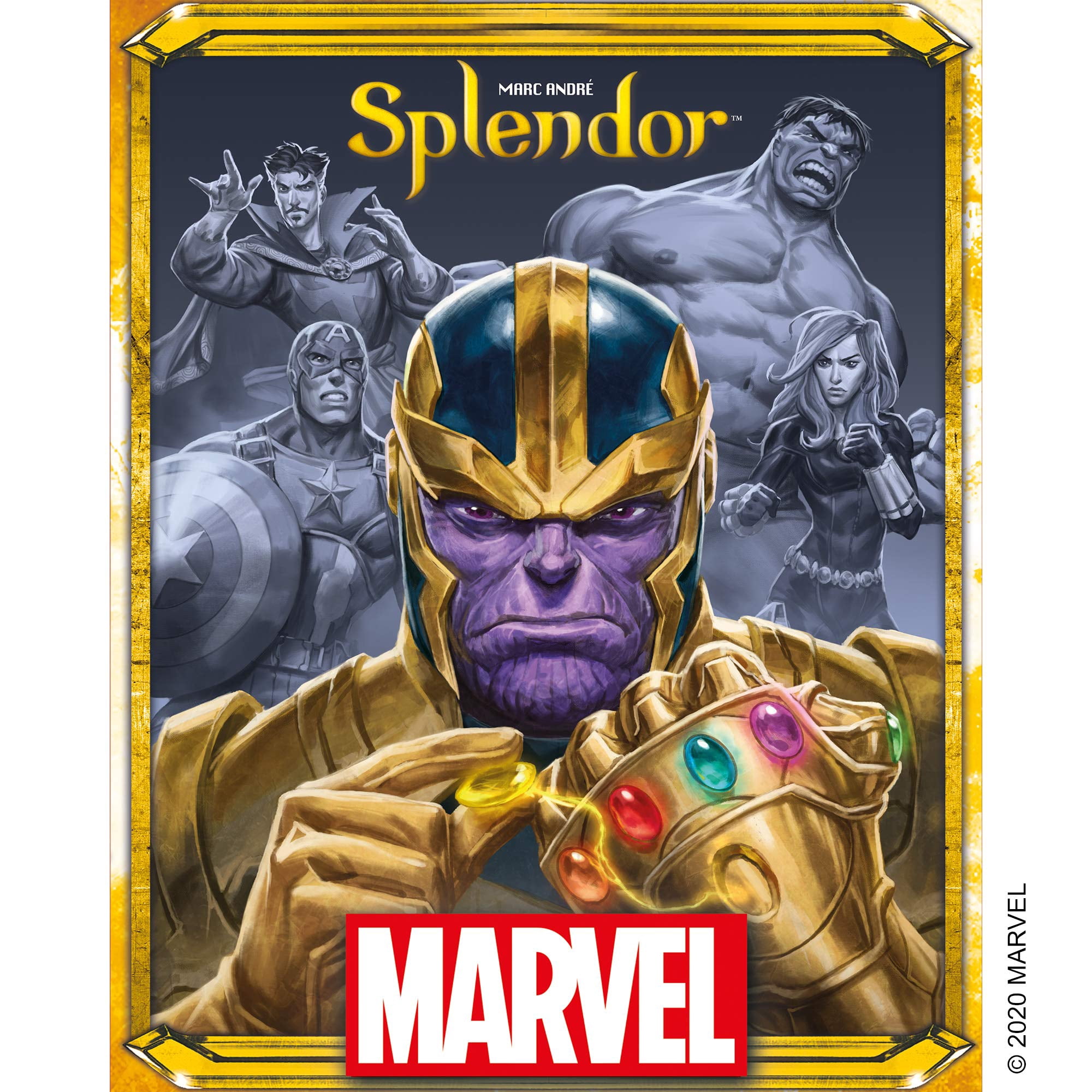 Space Cowboys - Juego De Mesa Marvel Splendor Strategy Para Niños Y Adultos Mayores De 10 Años