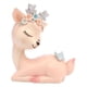 thumbnail image 2 of Animales Adorables Ciervos Figurines Toy Para La Estatua De La Fiesta De Bienvenida Al Bebé Rosa Hecho A Mano, 2 of 5