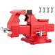 thumbnail image 1 of Torno de Banco COGNATIVE 165 mm 360° Giratorio Rojo, 1 of 8