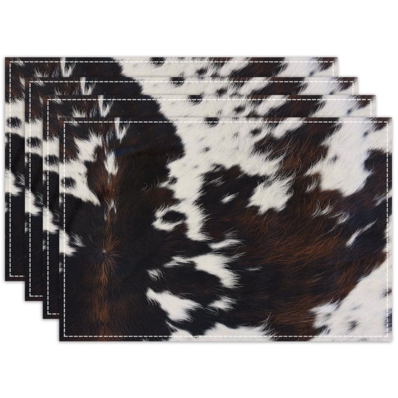 Set De 4 Mantelitos Individuales Para Mesa Tapetes Rectangulares De Tela Premium Fina Impermeables Y Resistentes 32 X 45 Cm Estilo E B