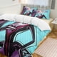 thumbnail image 2 of Hazbin Hotel Helluva Boss Bedding Set Duvet Cover Comfortable and Lightweight Cartoon Bedding 3 Piece Bed Set, 2 of 5