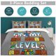 thumbnail image 5 of Super Mario 3-Piece Comforter Set for Bedroom Super Mario Bedding Set for Kids Adults Soft Microfiber Duvet Cover Set with Zipper Closure, 5 of 5