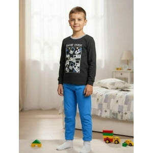 Tiare - Pijama Niño Game Over Gris 4