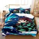 thumbnail image 1 of Demon _ Slayer Demonlayer Bedding Set Sheet Set for Kids Adults,All Season Lightweight, 1 of 5