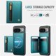 thumbnail image 4 of Para Google Pixel 11 / Pixel 11 Pro Funda de Teléfono 2 en 1 Billetera con Tarjetero y Bolsillo con Cierre para Efectivo, Funda de Cuero PU, Bloqueo RFID, Soporte Magnético Protector para Mujeres, 4 of 8