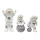 thumbnail image 2 of 3 Uds Estatuas De Astronauta Adornos Para Tartas Figuritas Para Alféizares Manualidades Decoración Blanca, 2 of 5