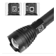 thumbnail image 2 of Potente Linterna Con Zoom Led Xhp90, Power Bank 7 Modos Color de la linterna Blanco hielo Color de la luz Blanco, 2 of 3