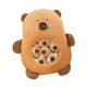 thumbnail image 2 of Lindo Cojín De Peluche De Capibara, Almohada De Aperitivo Para Adolescentes Y Niños, Color Marrón, 2 of 3