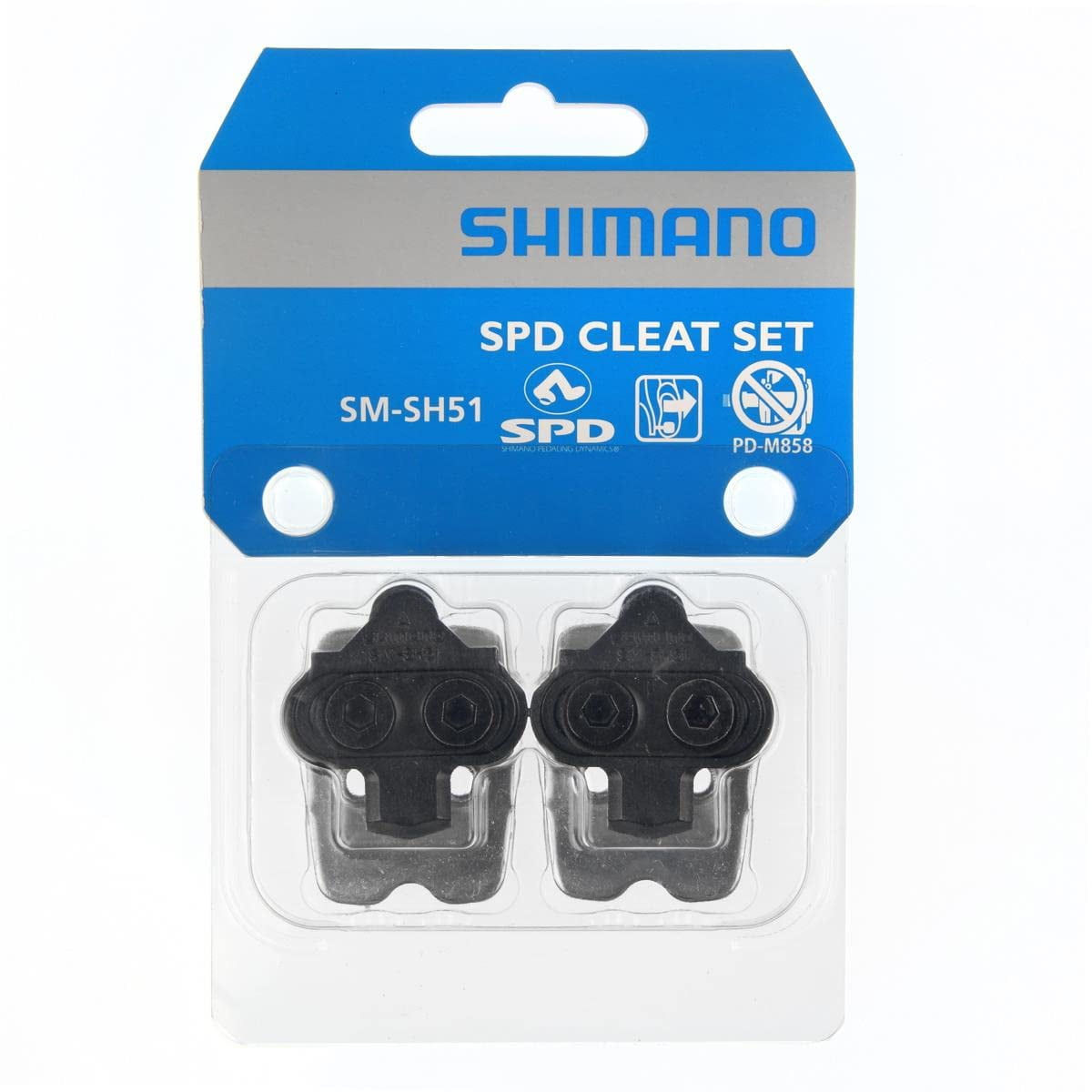 Juego De Tacos Para Pedales Shimano Sm-sh51 Con Llave Allen De 4 Mm