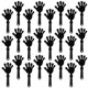 thumbnail image 1 of Hand Clappers ZCYSRLQIN, 19 cm, plástico, recuerdos de fiesta, color negro, 24 unidades, 1 of 7