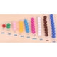 thumbnail image 1 of Material De Matemáticas De Montessori De Madera 1-10cm Contando Sticks Kids Toy G, 1 of 4