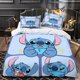 thumbnail image 1 of Lilo & Stitch Duvet Cover Bedding Set Cartoon Theme Duvet Cover Set Festival Gift Comforter Cover for Kids Single Double Size, 1 of 4