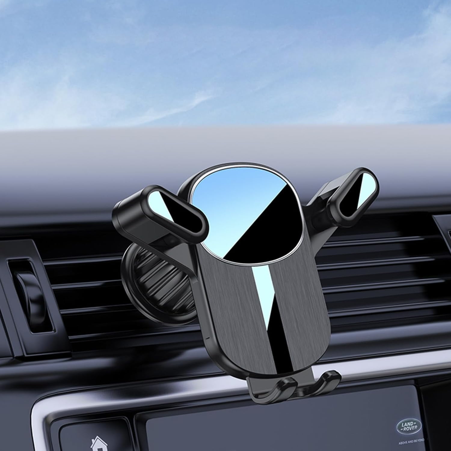 Genérico - Soporte Universal Para Teléfono Móvil Para Coche - Rejilla De Ventilación Manos Libres, Soporte Ajustable Para Teléfono Móvil Se Adapta A Teléfonos Inteligentes Como Iphone, Samsung -negro