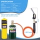 thumbnail image 3 of Kit de antorchas de propano TAUSOM Mapp Gas Heat 1900 °C con manguera de 1 m, 3 of 7