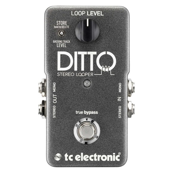 TC ELECTRONIC Ditto Stereo Looper pedal de guitarra
