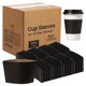 thumbnail image 1 of Fundas aislantes para taza de café FMP Brands, paquete de 1000 unidades, negras, 12‑24 oz (355‑710 ml), 1 of 6