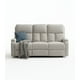 thumbnail image 2 of Sofá Reclinable 3 Cuerpos Beige Moderno Matheus PK8071SBE, 2 of 3