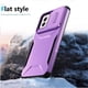 thumbnail image 3 of Funda Resistente para Motorola Moto G Power 5G 2024 con Tapa Deslizante y Protección Militar Morado, 3 of 6