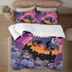 thumbnail image 1 of Invader Zim Face on print Soft Bed Set Lightweight 3 Pieces Bedding Sets for All Season Comforter Set Easy Care, 1 of 5