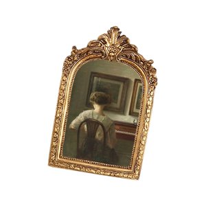 Magideal - Marco De Fotos Antiguo, Marco De Pintura Al Óleo, Marco De Exhibición De Joyería Tallada, Soporte De Fotos, Marco De Fotos Para El Hogar, Dormitorio, S