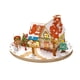 thumbnail image 3 of Casa De Navidad De Madera Decoración Navideña Para Festivales Coleccionables Estilo C, 3 of 3