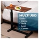 thumbnail image 3 of Escritorio Ajustable Ergonómico Trabaja Sentado o de Pie marron, 3 of 6