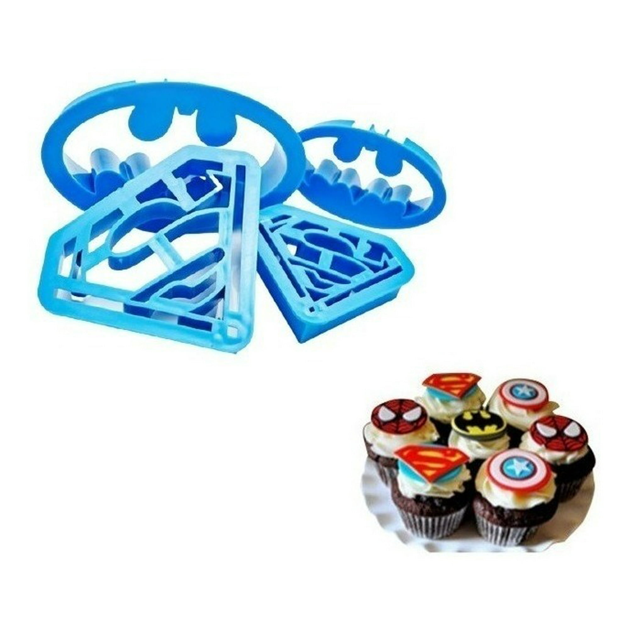 Genérico - Cortador De Fondant Cortador Galletas Moldes Galletas Batman