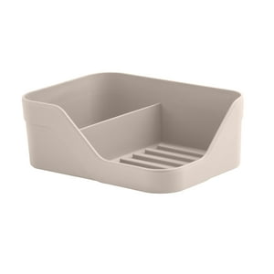Ou - Organizador De Lavaplatos Doble Trium Beige