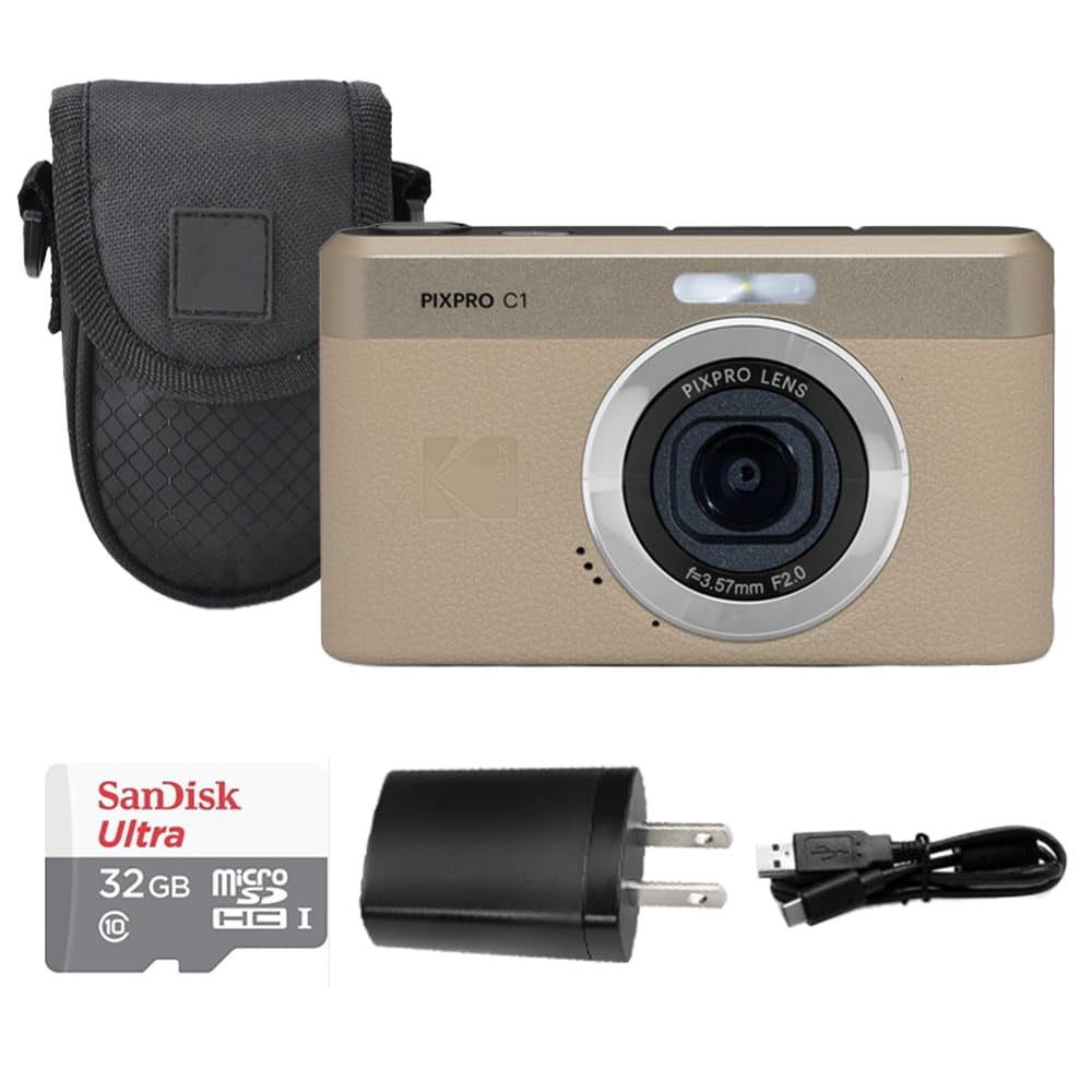 Cámara digital Kodak PIXPRO C1 13MP Compact 1080P Full HD | Lider