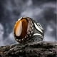 thumbnail image 4 of Healing Power Vintage Tiger Eye Ring - Perfect Anniversary or Birthday Gift - Classic Oval Gemstone Claw Ring, 4 of 4