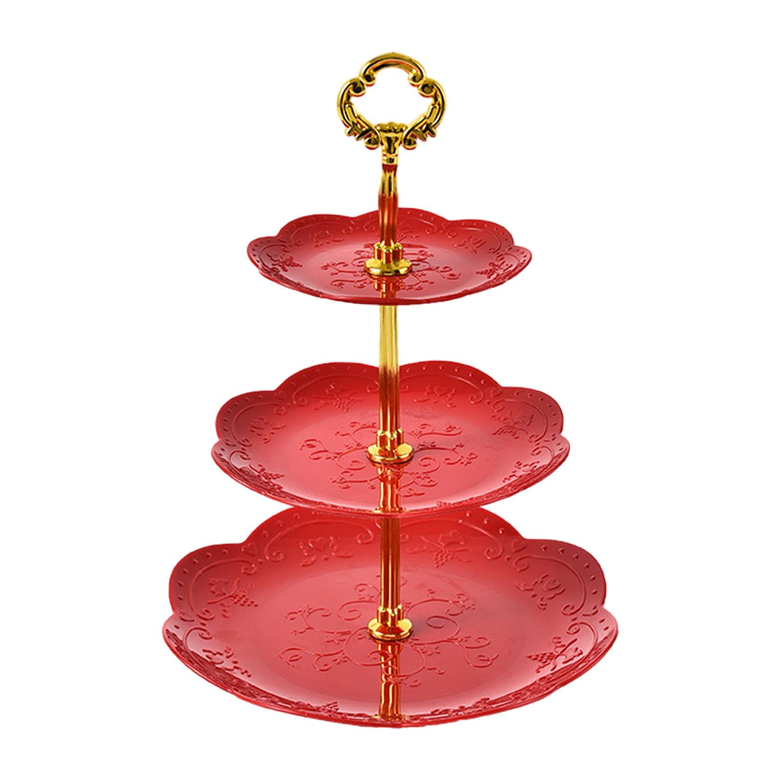 Bothyi - Bandeja Para Servir En Niveles, Soporte Multiusos Para Magdalenas, Para Celebración De Bodas, Fiesta, Estilo E