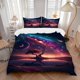 thumbnail image 1 of Fantasy Galaxy Tree Bedding - Comes with a Quilt Cover And Two Pillowcases (Core Not Included) - Ideal for Home Decoration Festival Gifts Made of Polyester Feat, 1 of 1