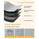 thumbnail image 2 of Alfombra de baño Furicher Soft Diatomaceous Earth, juego de 2 piezas, gris, 2 of 7