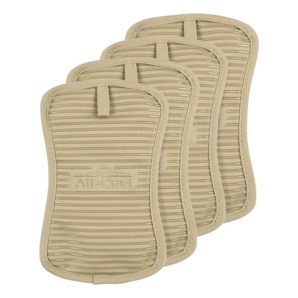 Manoplas All-Clad 25 x 16 cm Pack de 4 color Cappuccino