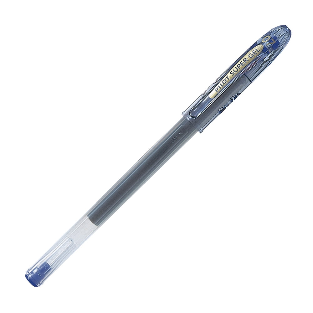 Lápiz Tinta Pilot Super Gel 0.7 Mm Azul Pilot