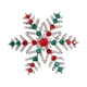 thumbnail image 1 of Broche De Navidad Elegante, Broche De Solapa Para Ropa, Trajes, Decoración, Copo De Nieve, 1 of 5