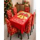 thumbnail image 2 of Mantel Navideño Rojo y 6 Fundas para Sillas 7 Pzs, 2 of 6