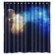 thumbnail image 1 of Cortina de ducha Galaxy IX con ganchos (167 x 183 cm), 1 of 3