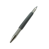 Magideal - Punzón Para Pasador De Bisagra Con Resorte Cargado, Herramientas De Revestimiento De Doble Extremo, Removedor De Pasador De Bisagra De Acero Portátil Largo