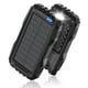 thumbnail image 3 of Cargador Solar Portátil De 20000 Mah Para Teléfono Móvil, Batería Externa Impermeable Para Camping, Linterna De 2 Usb/led Con Brújula Para Actividades Al Aire Libre., 3 of 5